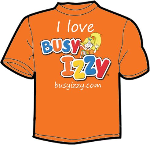I Love Busy Izzy T-Shirt