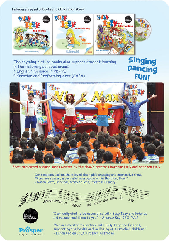 Teachers Love Busy Izzy and Friends