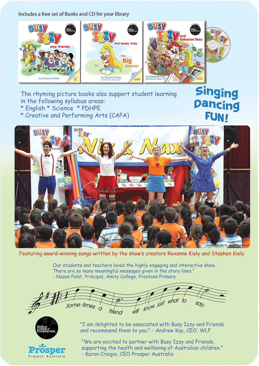 Teachers Love Busy Izzy and Friends