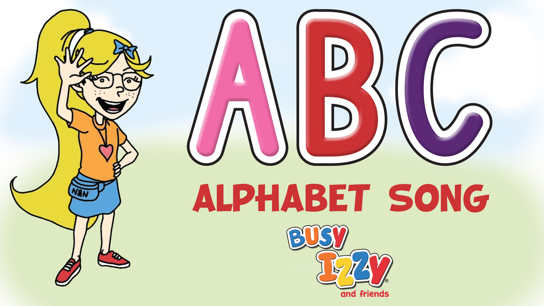 ABC Alphabet Song - Busy Izzy and friends