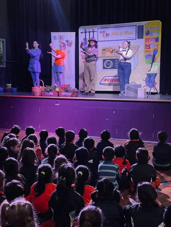 Praise and Review for The Busy Izzy and Friends show at Amity College