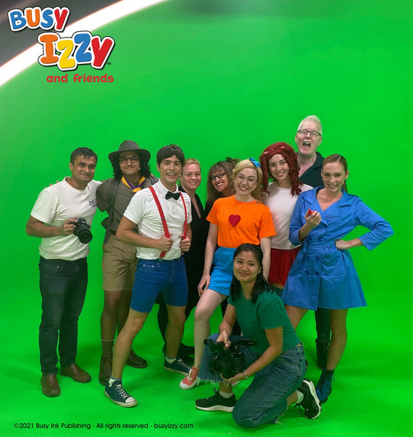 Busy Izzy and Friends Show goes GREEN!
