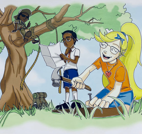 Dedicated Area for Kids On the Busy Izzy and Friends Site