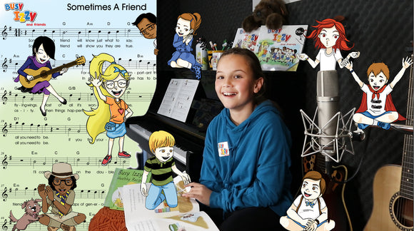 Busy Izzy and Friends Featured on Kinderling Kids Radio