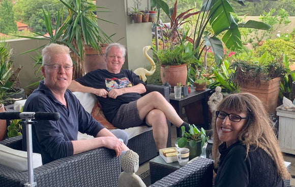 Busy Izzy and Friends Creators meet the Amazing Stuart Coupe