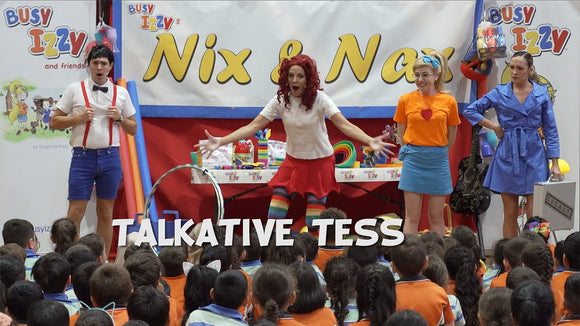 Busy Izzy and Talkative Tess