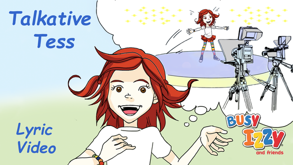 Talkative Tess - Lyric Video with Animation